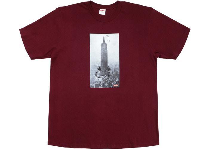 Supreme Mike Kelley Empire State Burgundy