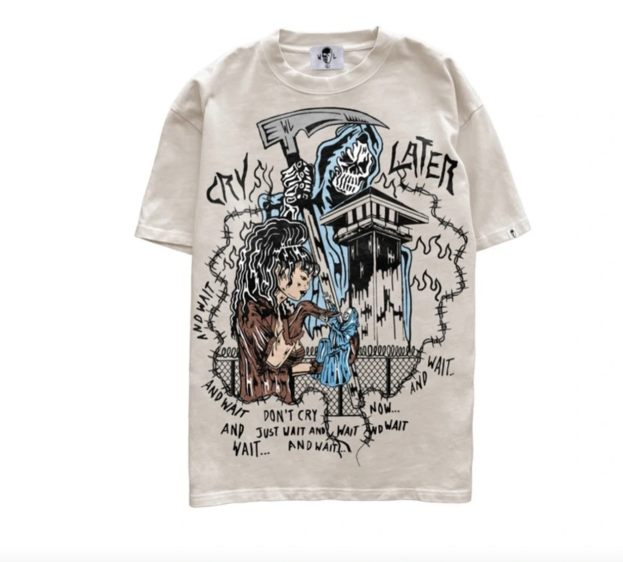 Warren Lotas Cry Later T-Shirt