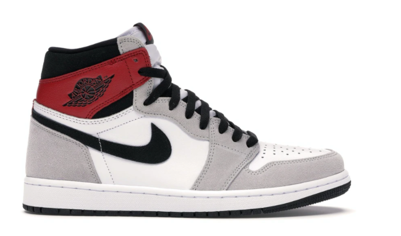 Jordan 1 Retro High Light Smoke Grey