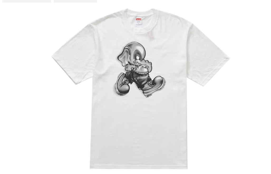 Supreme Elephant Tee (FW22) White