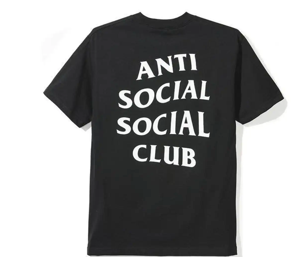 Anti social social club mind games Logo Tee