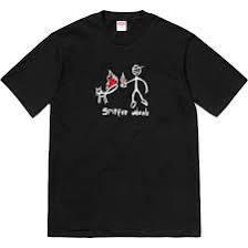 Supreme Spitfire Cat T-shirt Black