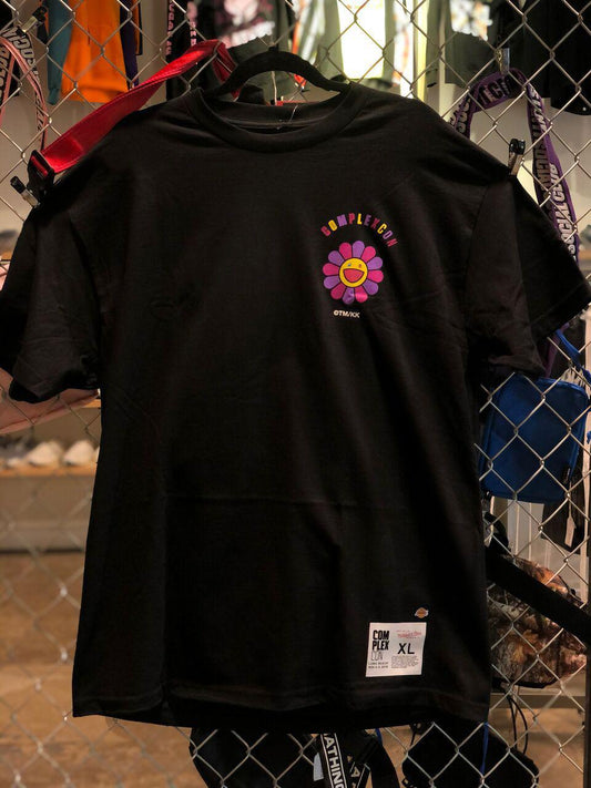 Takashi Murakami ComplexCon x LA Lakers M&N Logo Tee Black