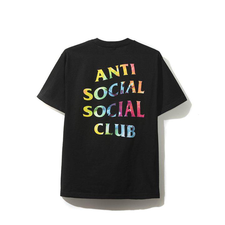 Anti Social Social club Thai Dye Black Tee
