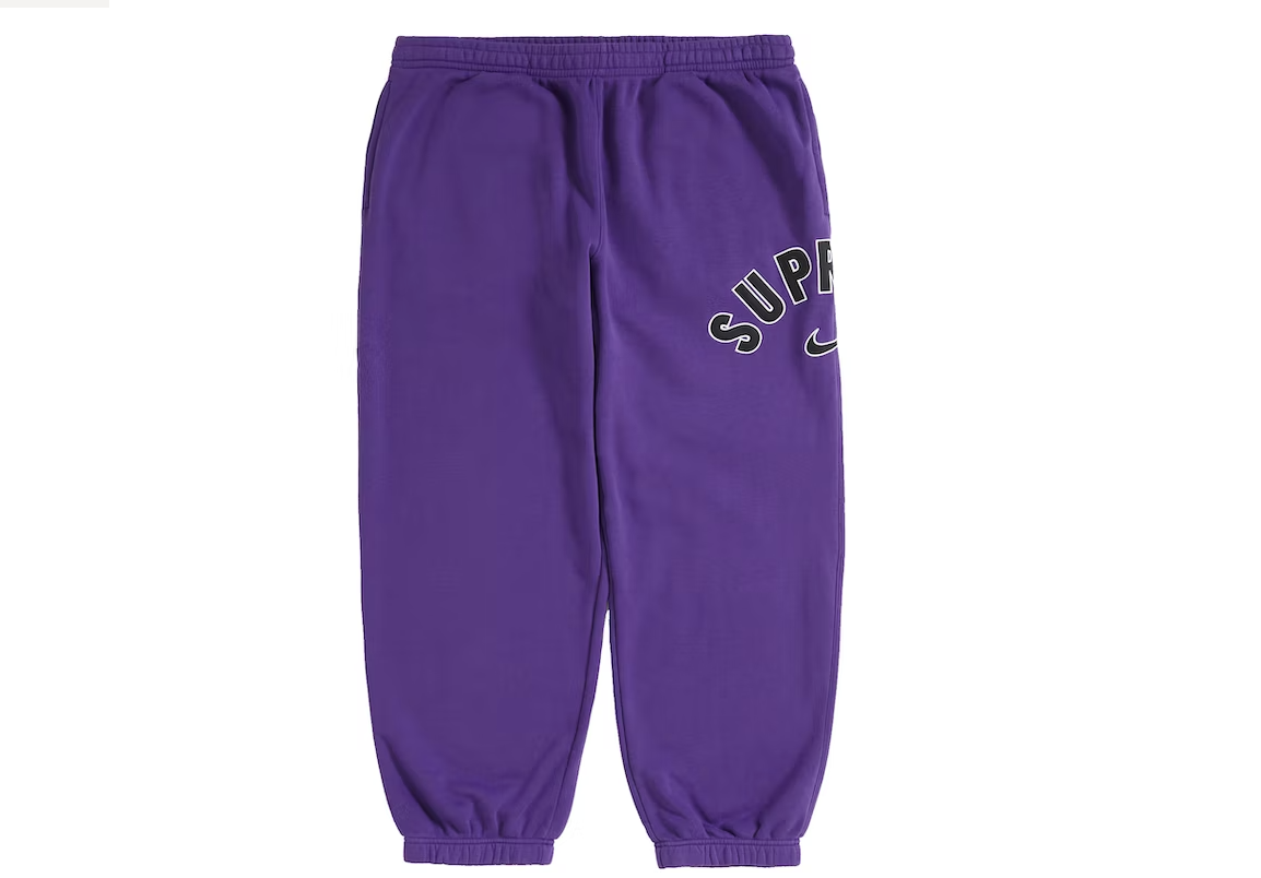 Supreme Nike Arc Sweatpant Purple