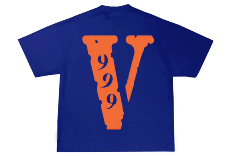 Juice Wrld x Vlone 999 Tee Blue