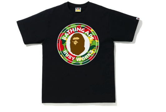 BAPE Sta Camo Busy Works Tee Black/Multi