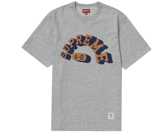 Supreme Alpha Omega S/S Top Heather Grey