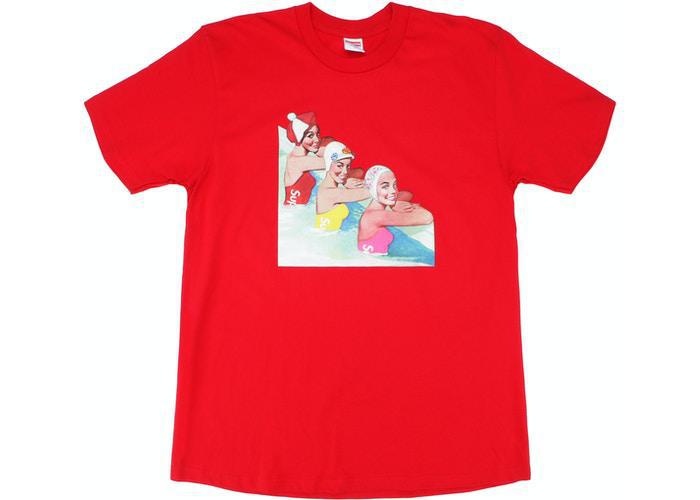 SS18 Supreme Swimmers Tee Red
