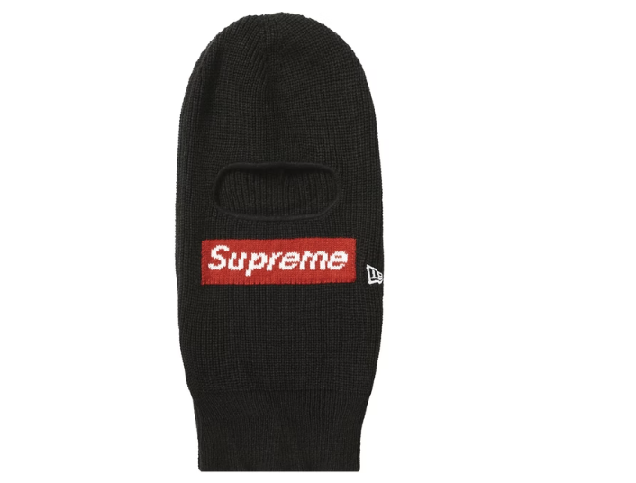 Supreme New Era Box Logo Balaclava Black