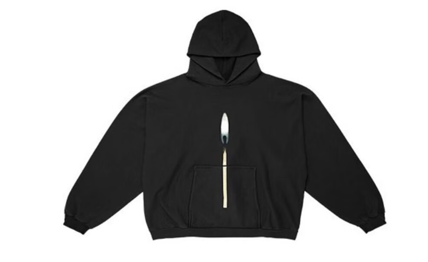 Kanye West DONDA 2 Lit Match Hoodie Black