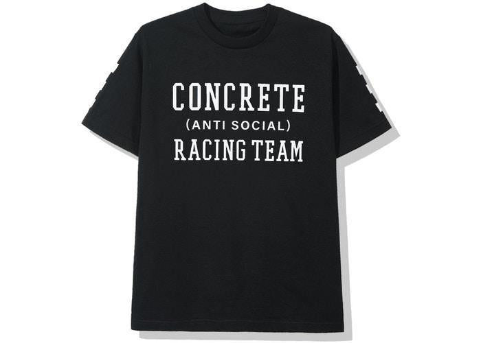 Anti Social Social Club Concrete Jungle Racing Team Tee (FW19) Black