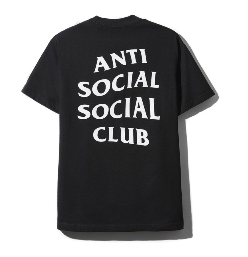 Anti Social Social Club Sms 2 Black Tee