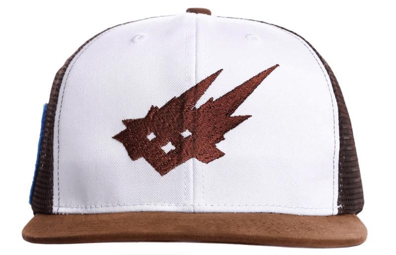 Travis Scott Cacti Heritage Seal Trucker Hat White/Black/Brown