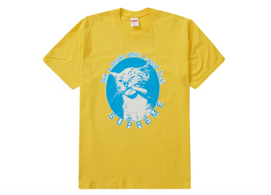 Supreme Smoke Tee (SS23) Yellow