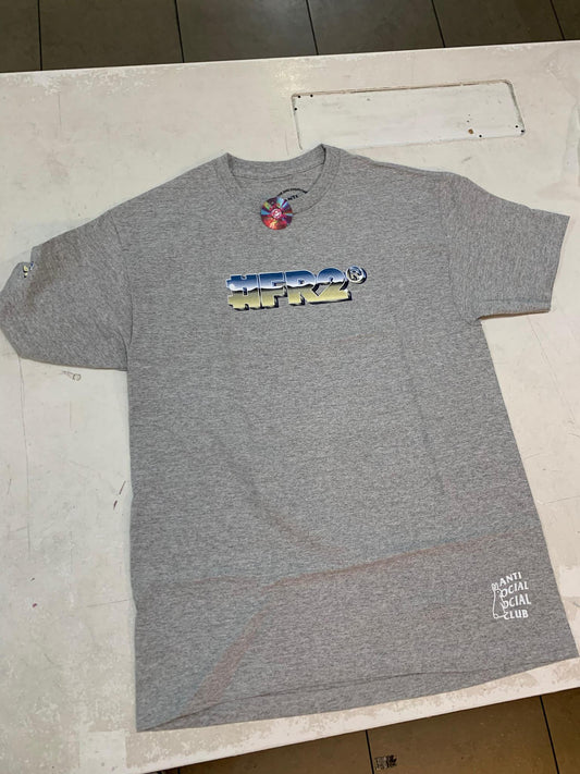 FR2 X ASSC Magnetism Anti Social Social Club Grey Tee