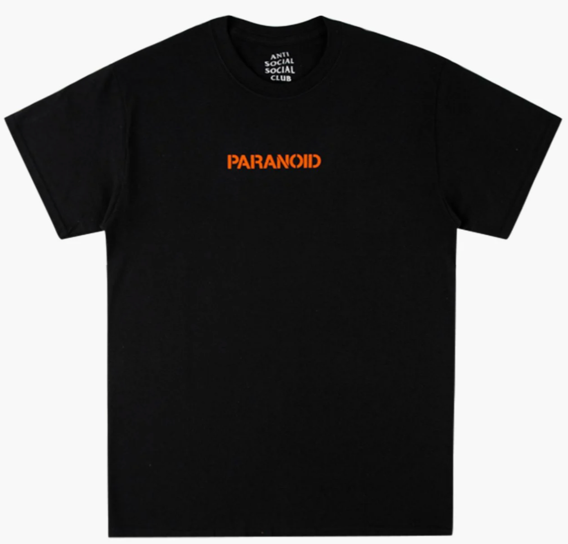 ANTI SOCIAL SOCIAL CLUB PARANOID ASSC LOGO TEE