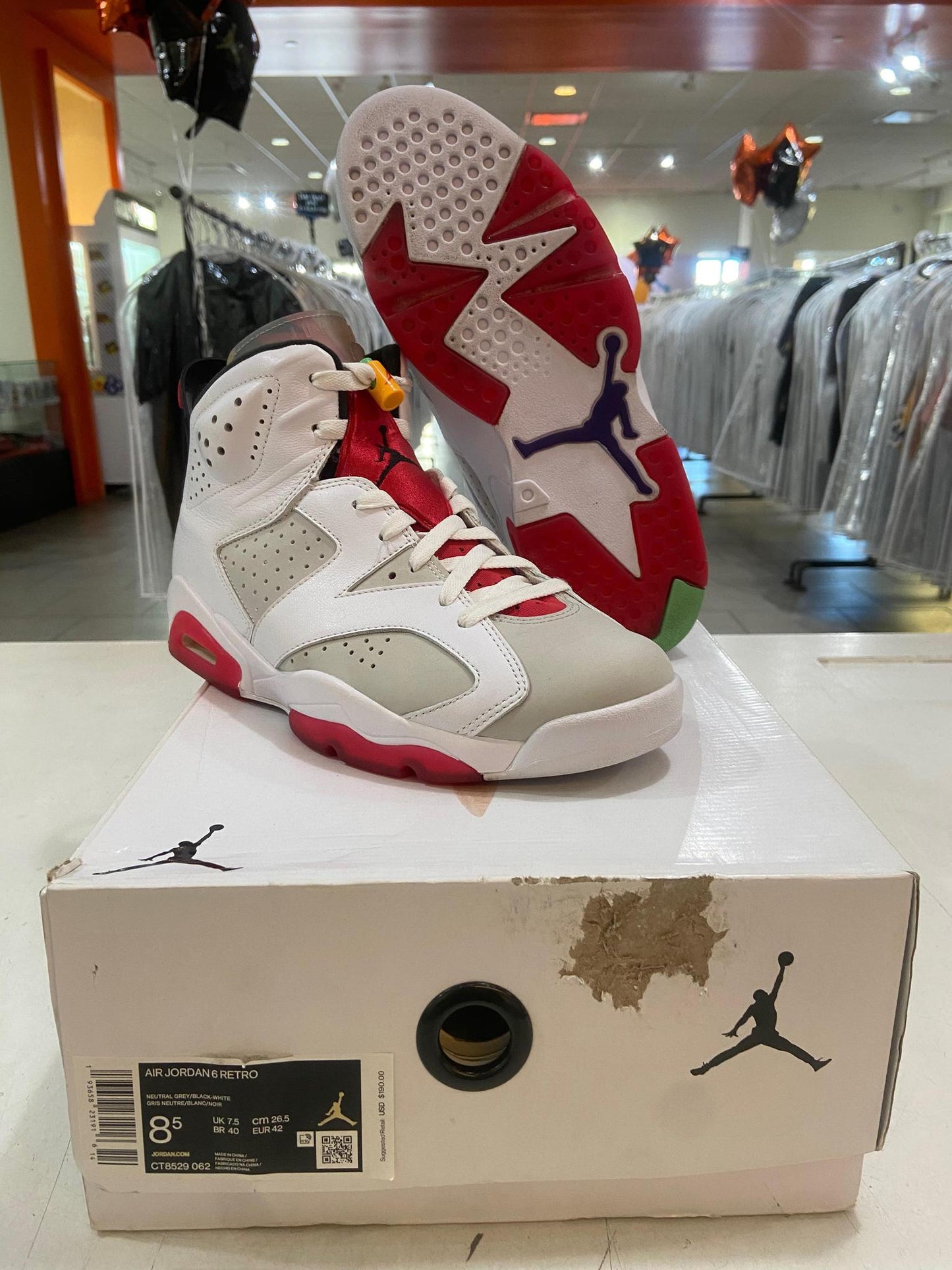 Jordan 6 Retro Hare (Pre-owned)