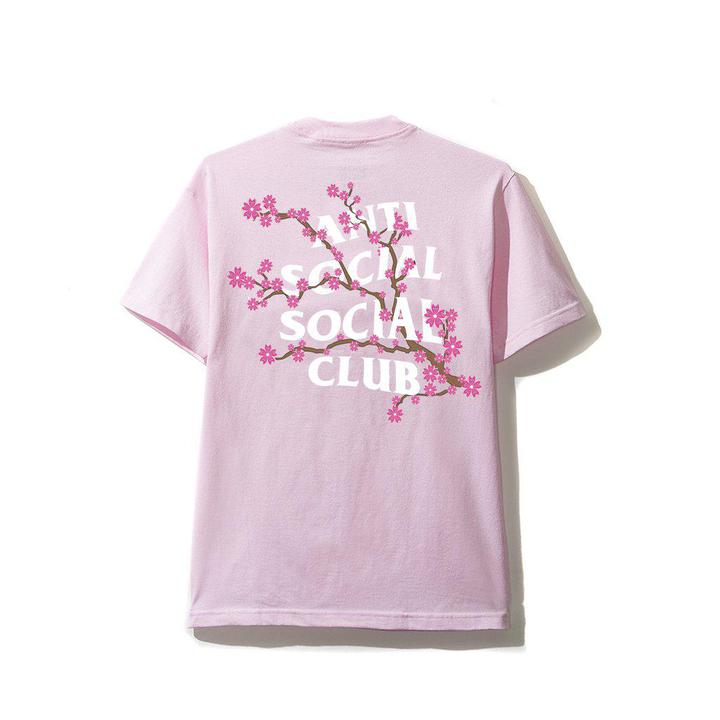 Cherry Blossum Pink Tee - Anti Social Social Club