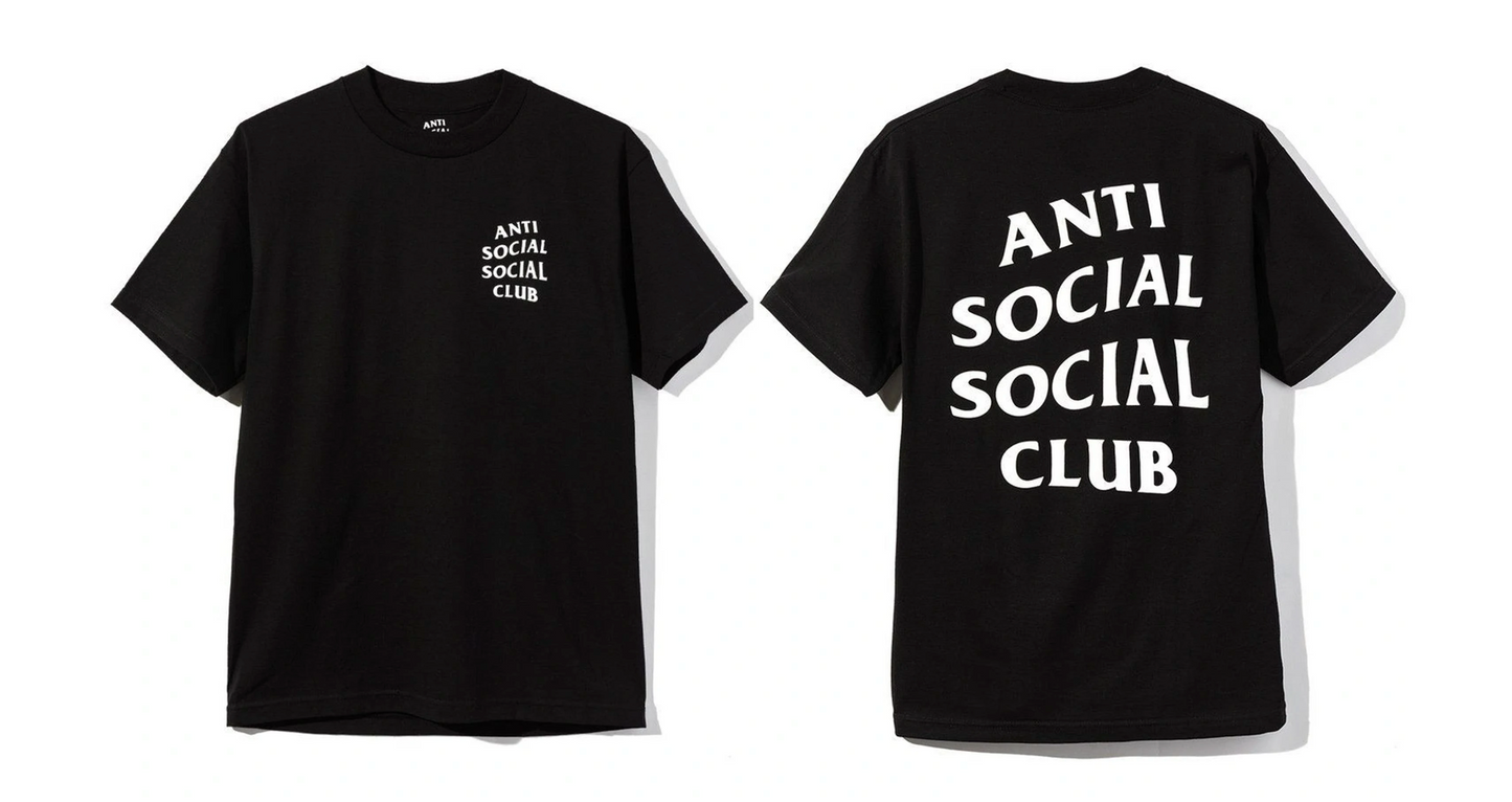 Anti Social Social Club Logo 2 Tee 'Black'