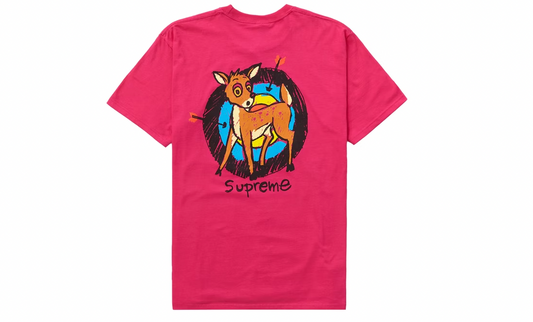 Supreme Deer Tee Pink