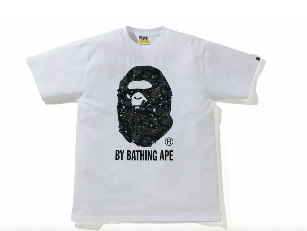 SPACE CAMO BY BATHING APE TEE White