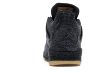Load image into Gallery viewer, Nike Air Jordan 4 Retro Levi&#39;s Black