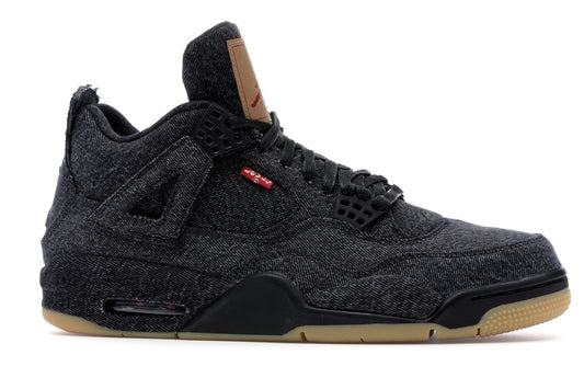 Nike Air Jordan 4 Retro Levi's Black