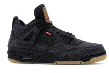 Load image into Gallery viewer, Nike Air Jordan 4 Retro Levi&#39;s Black