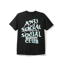 Load image into Gallery viewer, Antisocial Social Club NBHD Filth Fury Black Tee
