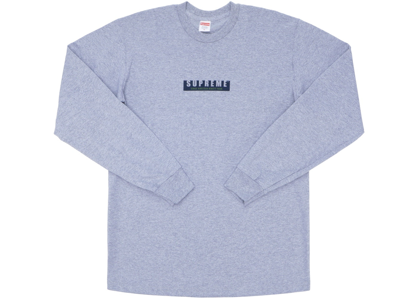 Supreme 1994 Long Sleeve Tee HTH Grey