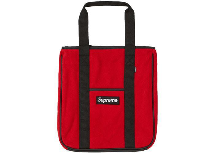 Supreme Polartec Tote Red