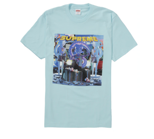 Supreme Richest Tee Turquoise