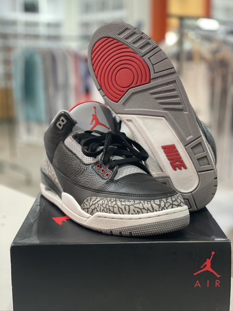 Jordan 3 Retro Black Cement (2018) - 854262 001(Pre-owned)