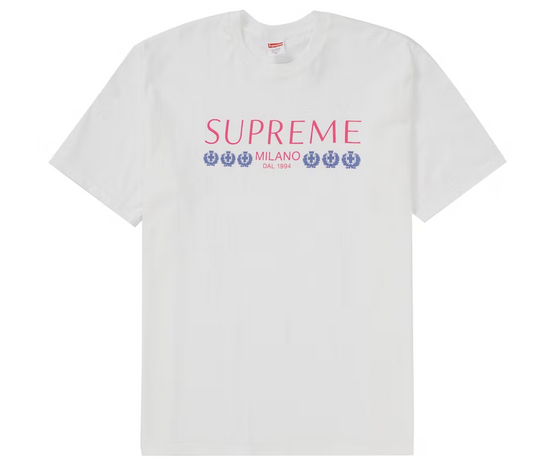 Supreme Milano Tee White