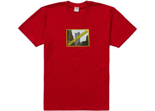 Supreme Greetings Tee Red