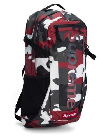 Supreme Backpack Backpack (SS21) Red Camo