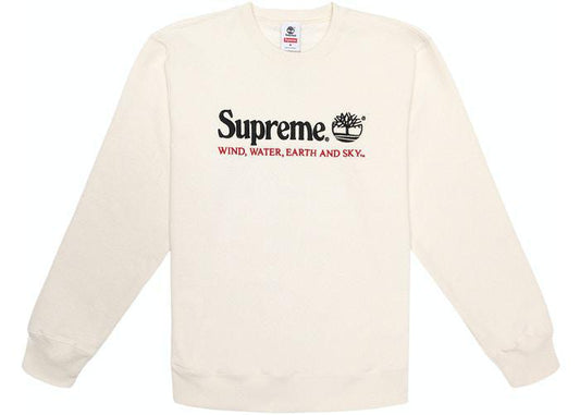 Supreme Timberland Crewneck Natural