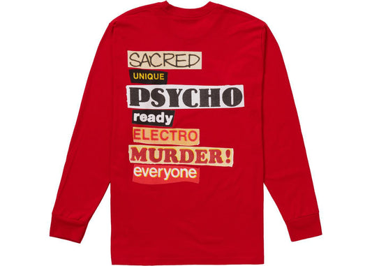 Supreme Sacred Unique L/S Tee Red