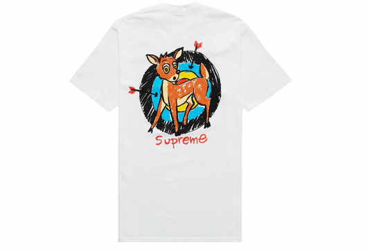 Supreme Deer Tee White