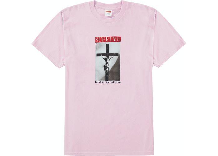 Supreme Loved By The Children Tee Light Pink
