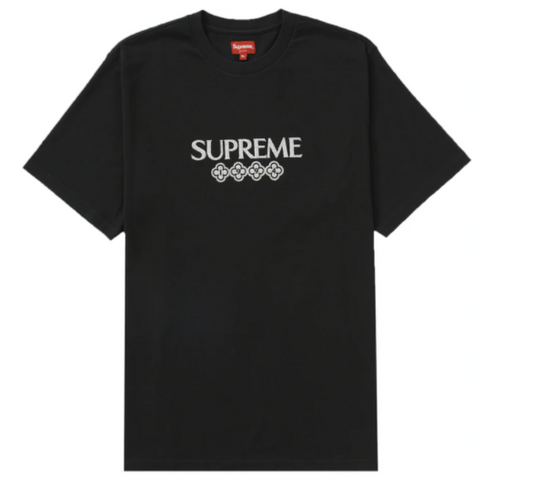 Supreme Glitter S/S Top Black