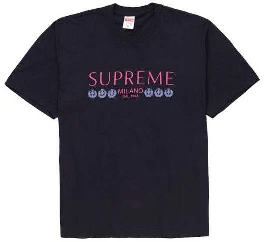 Supreme Milano Tee Navy