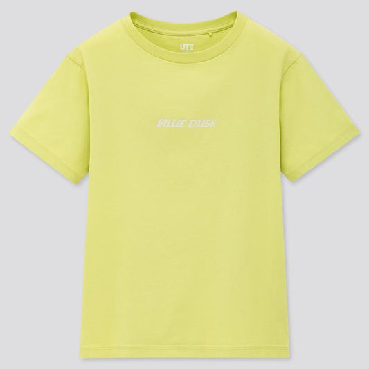 Kids Billie Eilish Name Tee Gree