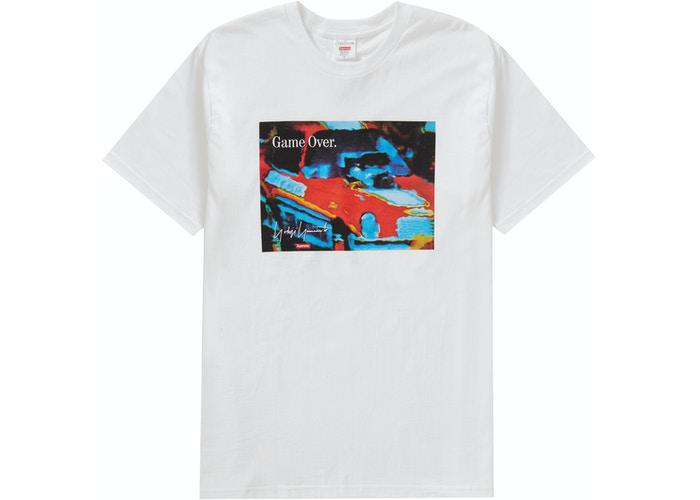 Supreme Yohji Yamamoto Game Over Tee White