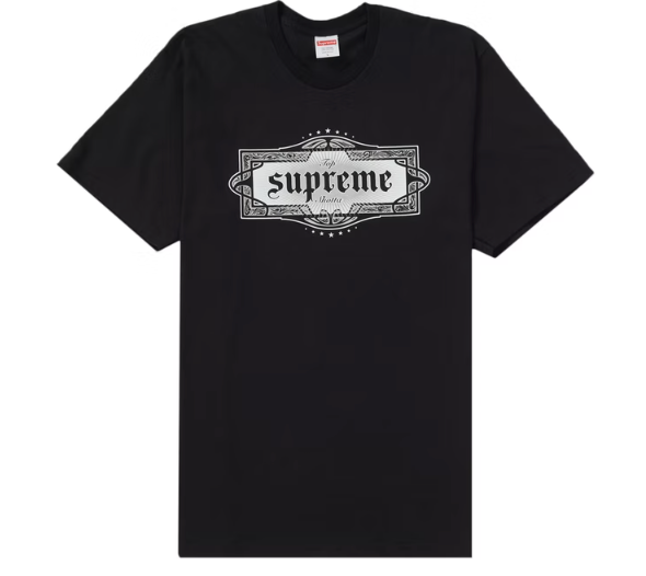 Supreme Top Shotta Tee Black