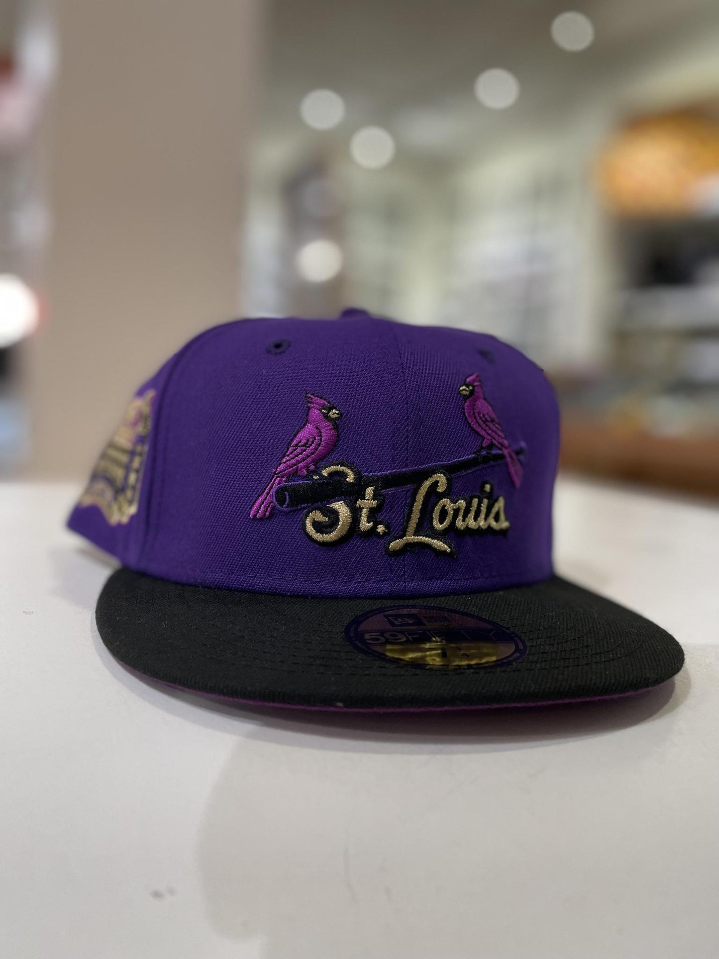 Cardinals Busch Stadium St. Louis Purple/Black