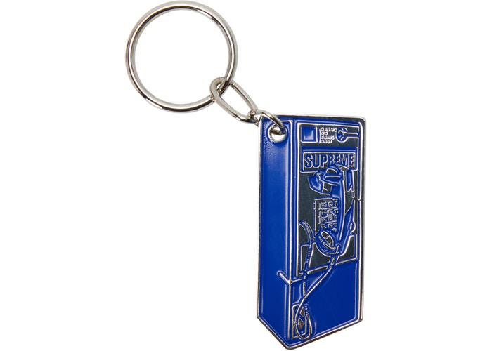 Payphone Key Chain Blue