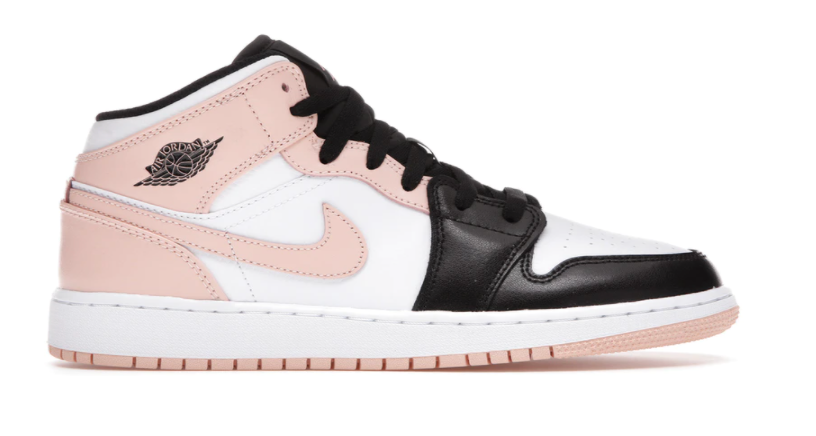 Jordan 1 Mid Arctic Orange Black Toe (GS) -  554725 133