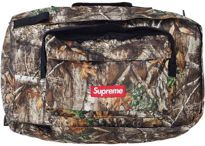 Supreme Duffle Bag (FW19) Real Tree Camo